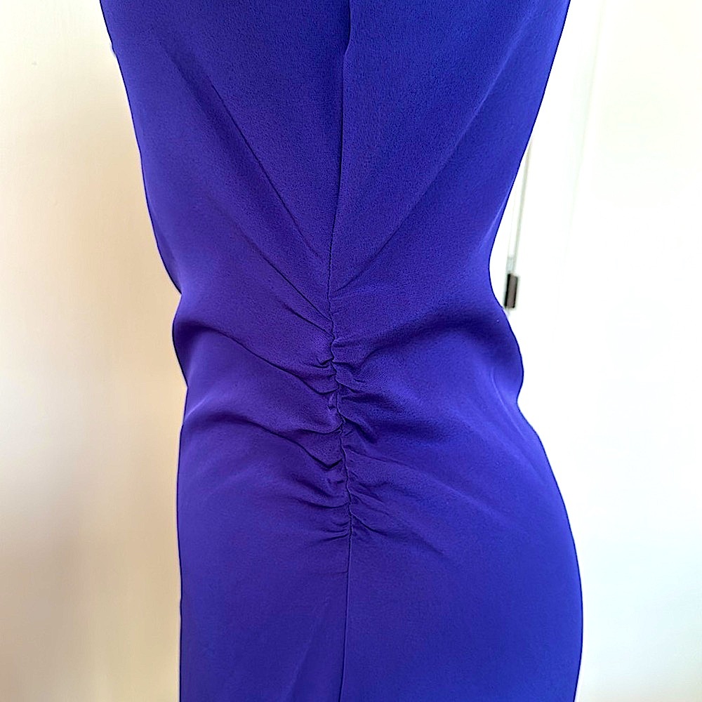 NWOT!! Diane Von Furstenberg One Shoulder Cocktail Dress!!!! - Picture 5 of 6